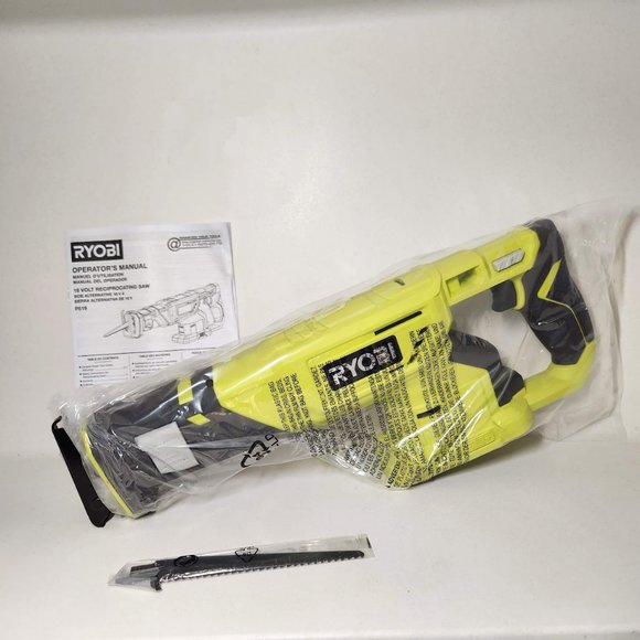 New RYOBI ONE+ 18V Cordless Reciprocating Saw P519 (Tool + blade Only) Brand NEW - Picture 7 of 9